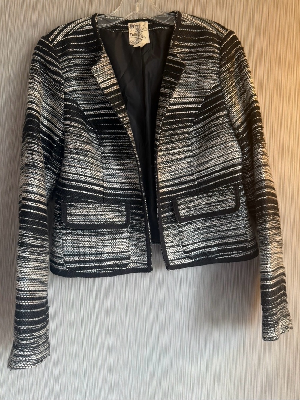 Tulle Anthropologie Womens Open Front
Blazer size M